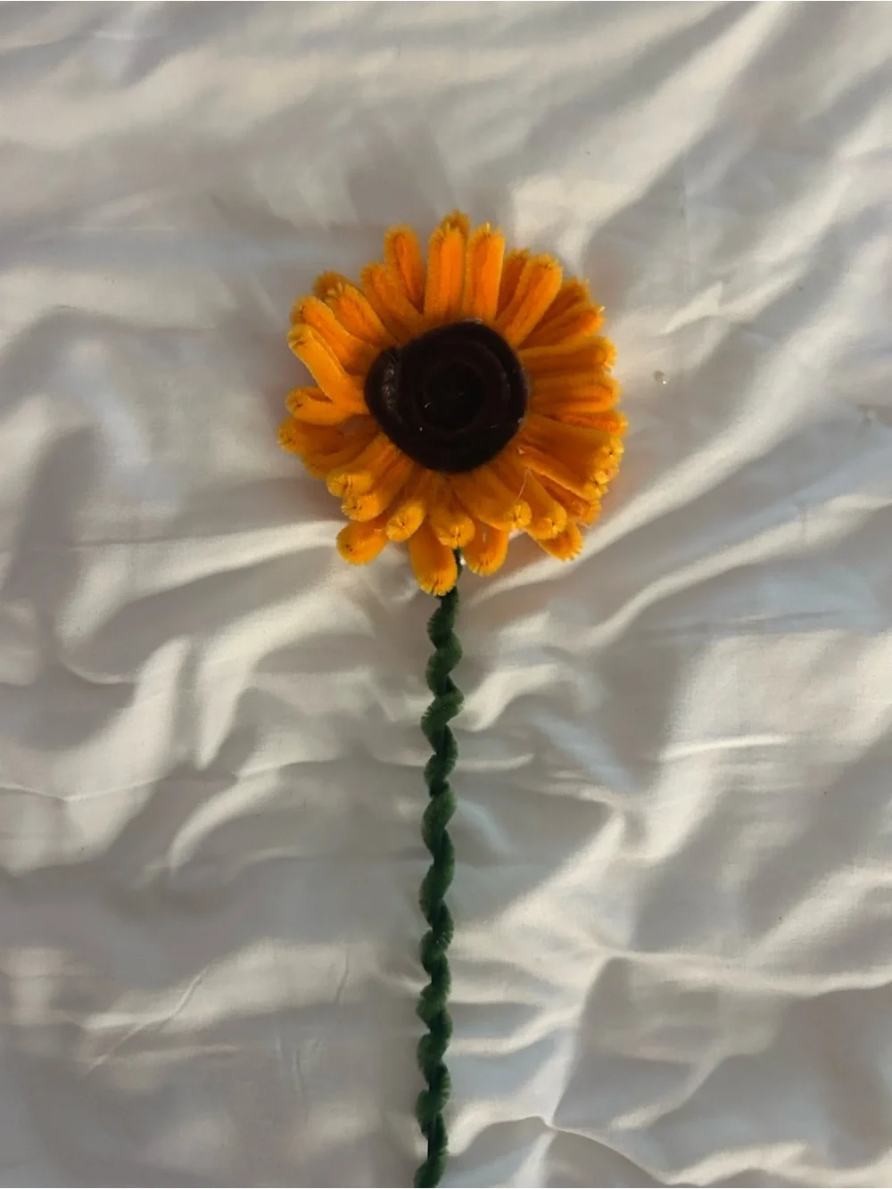 Pipe cleaner flower bouquet!